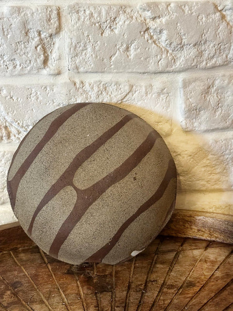 Small Stoneware Bowl: Romanian Stories