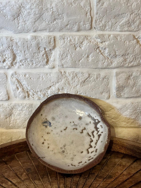 Small Stoneware Bowl: Romanian Stories